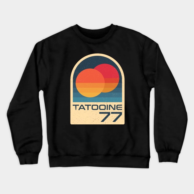 Tatooine 2.0 Crewneck Sweatshirt by Sachpica